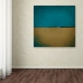 thumbnail image 4 of Trademark Fine Art "Teal Horizon" Canvas Art by Nicole Dietz, 4 of 4