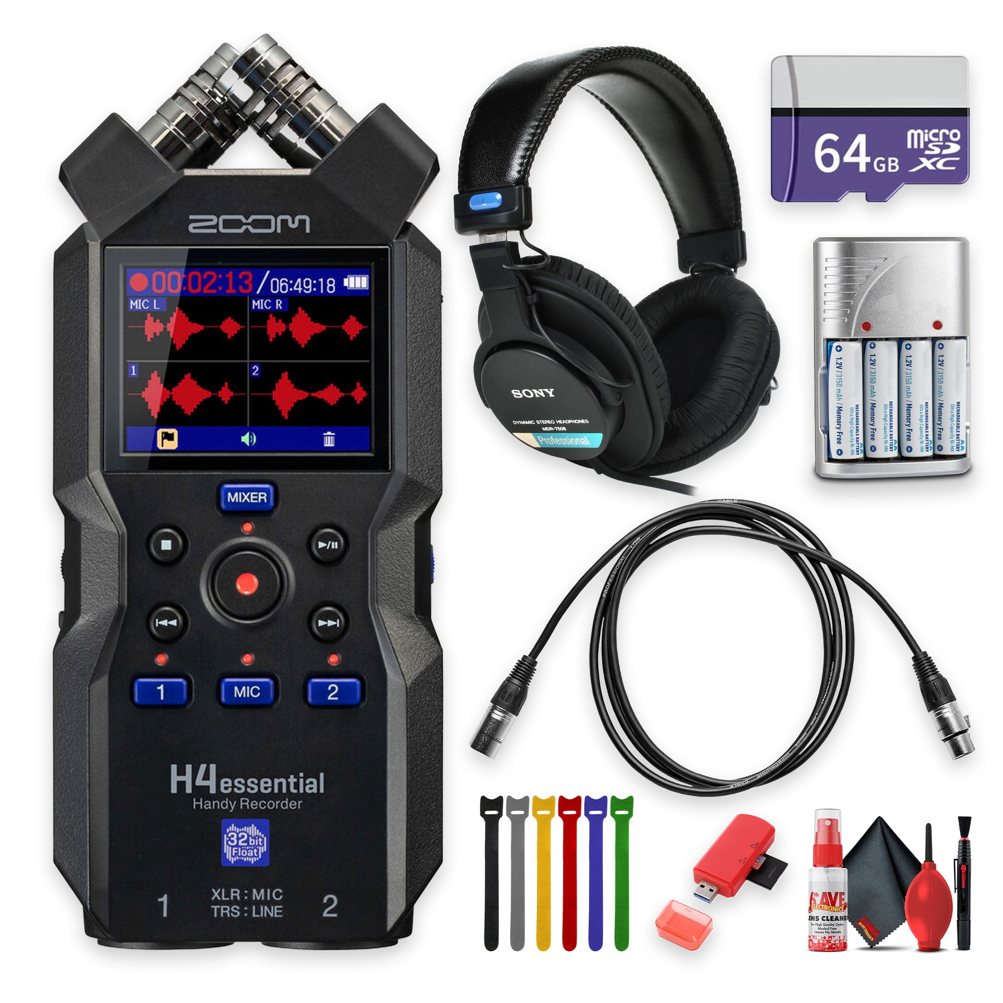 Zoom R12 MultiTrak Portable Recorder and Control Surface Bundle