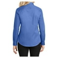 thumbnail image 2 of Yellow Rooster Womens Long Sleeve Easy Care Shirt Ultramarine Blue XS, 2 of 6