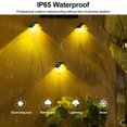 thumbnail image 4 of 4 luces LED solares de pared para exteriores, para patio, decoración de jardín, luces de pared para exteriores, 4 of 5