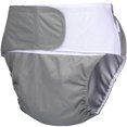 thumbnail image 1 of AMERTEER Reusable Adult Diaper Cloth Diaper Mesh Cloth Grey Underwear for Adults Hospital Use 1Pcs, 1 of 7