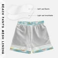 thumbnail image 3 of FORMRS Boys Swim Trunks Quick Dry Mesh Liner Boardshorts Sizes XS-XL, Cartoon Train Pattern, 3 of 7