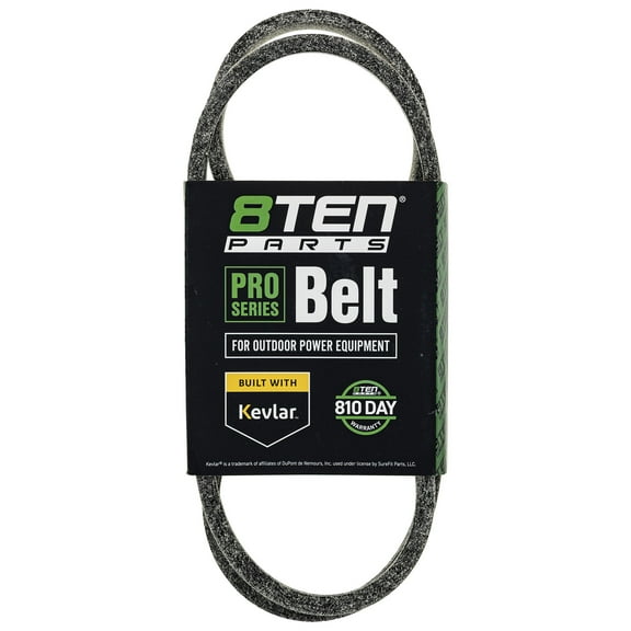 8TEN Belt with KEVLAR for Husqvarna Poulan Jonsered RZ4623 539110411 56 1/2 x 1/2 810-CBL2803T