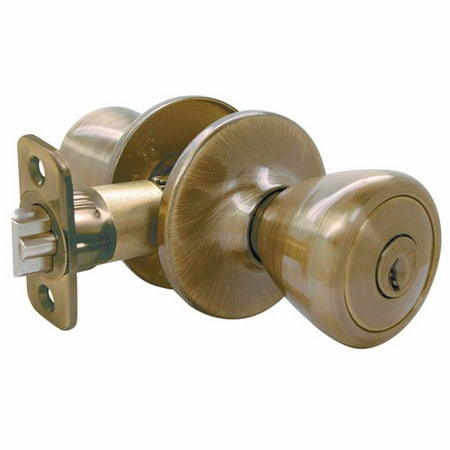 Ultra 84042 Antique Brass with Eternity Finish Entry Lockset The Ritten