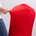 thumbnail image 6 of Dream Lifestyle Chair Cover, Stretchy Dining Room Chair Cover Slipcovers with Skirt, Stretch Chair Slipcovers Seat Cover Removable Furniture Kitchen Chair Covers for Home Hotel Wedding Party, 6 of 8
