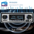 thumbnail image 3 of Radio para Coche de 1 DIN con Bluetooth, Estéreo, Manos , Reproductor MP3, Receptor FM, Entrada AUX/USB/Tarjeta HD, Kit de Tablero., 3 of 5