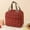 Rouge, variante sur SCNOR Sac à Lunch pour Femmes et Hommes, Fourre-Tout à Lunch Isolé, Sacs Bento Grande Capacité, Tissu Oxford, Rose