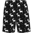 thumbnail image 2 of CROPD Mens Pajama Shorts Soft Lounge Bottoms Sleepwear Pj Pants With Pockets S-4XL, 2 of 5