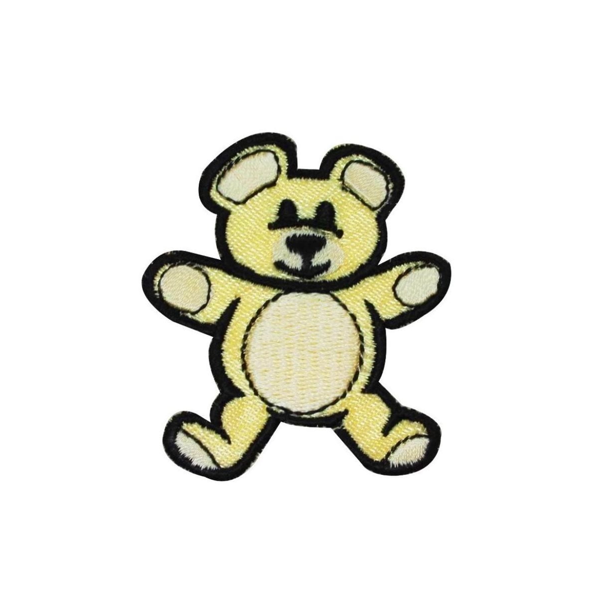 teddy bear iron on patch