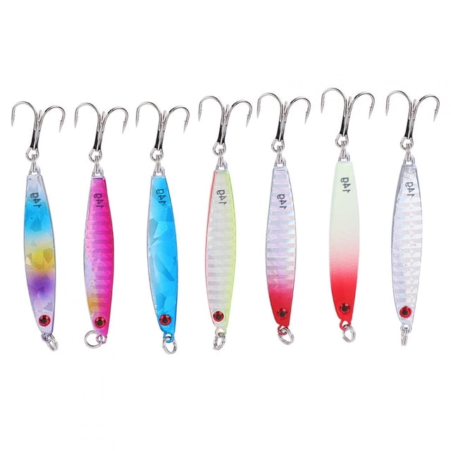 Señuelos de Pesca, 7 Piezas, tamaño Mini, Señuelos de Pesca, Cebos, Cebo de Pesca, Respuesta rápida