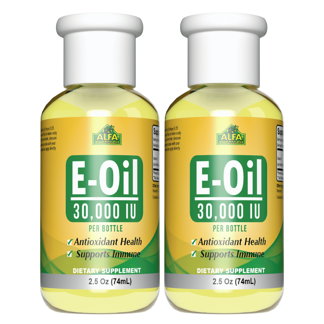 ALFA VITAMINS EOil with 30,000 IU Super antioxidant Supports The Immune System 2.5 oz