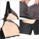 thumbnail image 4 of Women's Plus Size Bras Full Figure Wireless Back Close Lace Bra Dark Grey C 36, 4 of 6