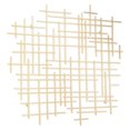 thumbnail image 3 of Contemporary Home Living 30.75" Gold Small Abstract Hanging Wall Decoration, 3 of 5