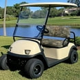 thumbnail image 2 of POLERO Front and Back Seat Cover Universal Fit for Club Car Precedent Golf Cart Camo Hunting Deer Print Breathable Golf Cart Bench Seat Covers for Women Men Washable, 2 of 8