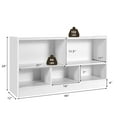 thumbnail image 4 of Giantex Toy Storage Organizer, 5-Section Storage Cabinet, Wooden Display Book Shelf, White, 4 of 10