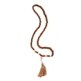 thumbnail image 1 of Collar con colgante de flecos y cadena de suéter con cuentas estilo bohemio para mujer, joyería de regalo Rosario, 1 of 9