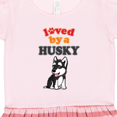 thumbnail image 3 of Inktastic Siberian Husky Dog Gift Puppy Gift Toddler Girl Dress, 3 of 4