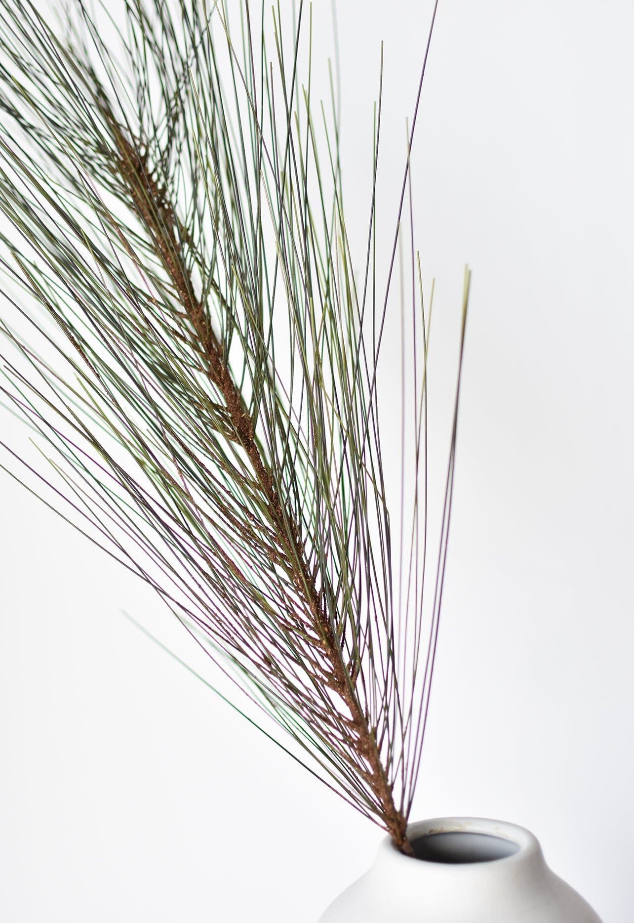 30 Faux Long Needle Pine Greenery Stem 