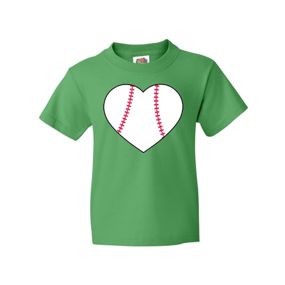 Inktastic Heart Shaped Baseball Youth T-Shirt