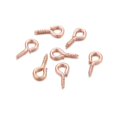 thumbnail image 1 of 2025 Latest Model 200Pcs Eye Hooks Screw 5x10mm Premium Metal Hand Polished, 1 of 1