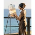 thumbnail image 7 of KraftGeek 65'' Portable Easel Stand for Painting, Plein Air Easel for Adults, Walnut, 7 of 7