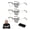 Silver, variant on Smart Zoom Reading Glasses Auto Focus Glasses Self Adjusting Distance&near Multi-focus Automatic Zoom for Men Women Computer