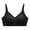 Black, variant on Levmjia Womens No Wire Bra Comfortable Wireless Bralette Soft Breathable Seamless Underwire Free T Shirt for Everyday Wear Lightweight Smoothing Sizes 32-40B/C/D Multi Colors