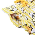 thumbnail image 4 of Gudetama All-Over Character Print Women's Yellow Sleep Pajama Pants-Large, 4 of 4