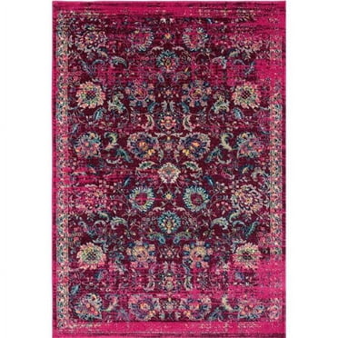 United Weavers Abigail Mirna Magenta Runner Rug 2'7 x 7'2