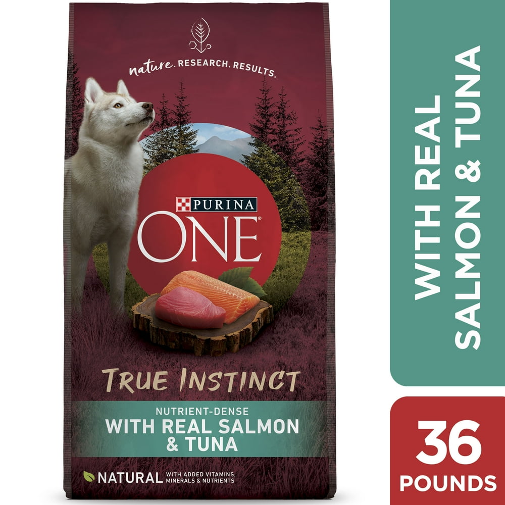 Purina ONE High Protein, Natural Dry Dog Food, True Instinct With Real