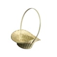 thumbnail image 4 of Cesta de flores, cesta tejida decorativa para regalos de fiesta. De madera, 4 of 9