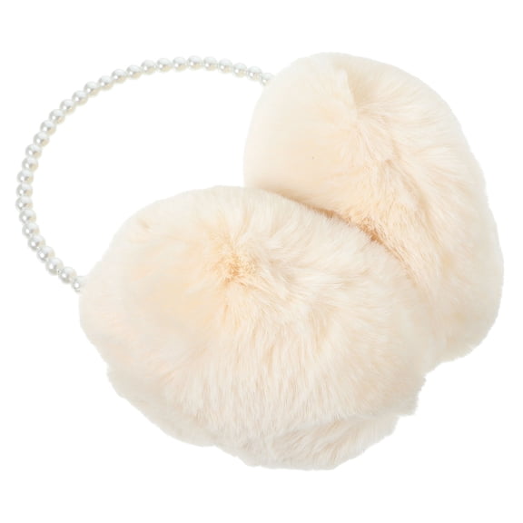 TEHAUX Plush Ear Muffs for Women, Warm Winter Ear Covers, Soft Fashionable Cold Weather , 1 Pair
