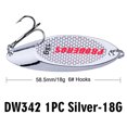 thumbnail image 2 of Kayannuo Christmas Items Fishing Lures Spoon Baits Fishing Tackle Metal Lures Fishing Bait Bass Baits, 2 of 2
