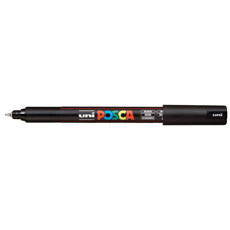 POSCA Paint Pen, PC-1MR Ultra-Fine Tip, Black