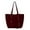 Wine, variant on Suede Tote Bag for Women Trendy Purse Large Capacity Studded Shoulder Handbag Color Size One Size