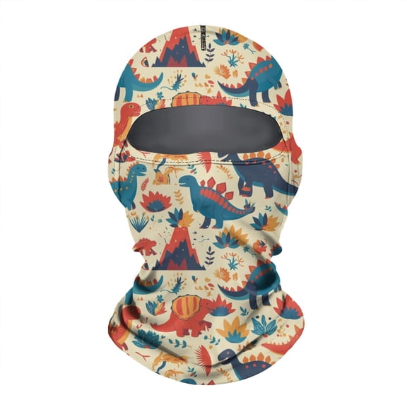 All-Over Print Scarf/Ski Mask – Windproof, UV Protection Balaclava for Men & Women, Breathable Stretch Balaclava Neck Gaiter, Moisture-Wicking Face Cover for Cycling, Running, Skiing & Outdoor Sports