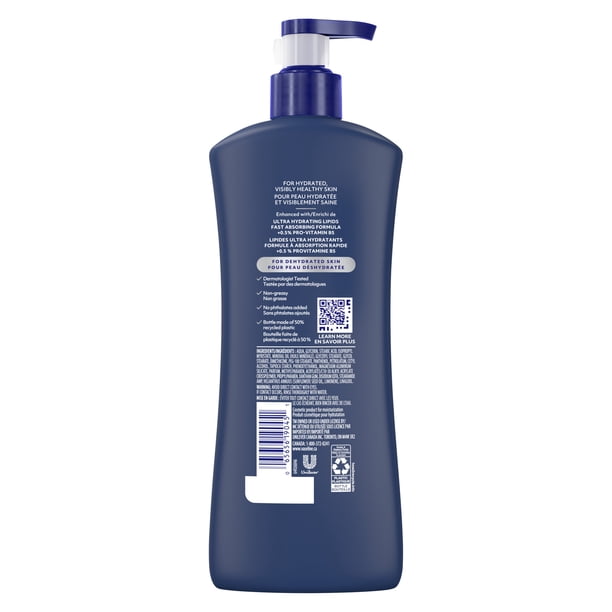 Vaseline Men Fast Absorbing 3 in 1 Body, Face & Hands Lotion