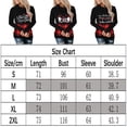 thumbnail image 2 of Sweatshirt for Women,Long Sleeve Tunic Tops Plaid Pullover Christmas Print Long Sleeve Turtleneck Top Shirts, 2 of 5