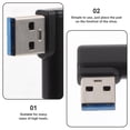 thumbnail image 4 of Miangastore Usb C For Charging And Data Transfer Plastic 2Pack 1.1X0.3In, 4 of 9