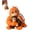 1pc, variant on Protect Punch the Monkey Keychain, An Ugly Version Perfect as a Gift, 3D Cute Monkey Holding Plush Toy Hanging Keychain Hanging Keychain for Backpack Purse Car Keys Gift