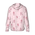 thumbnail image 3 of Daiia Poodle Dog UPF 50+ Sun Protection Hoodie Jacket Lightweight Long Sleeve Sun Shirt for Women Men with Pocket Hiking Outdoor-Medium, 3 of 9