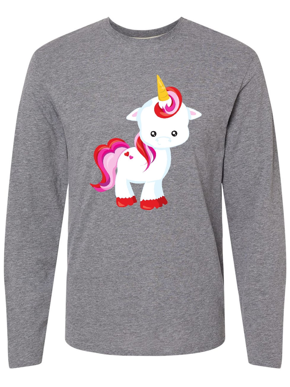UNICORN PLANET LONG SLEEVES TSHIRT - PURPLE