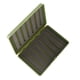 thumbnail image 5 of Caja de pesca con mosca de plástico de doble cara, organizador portátil, equipo de pesca. Verde, 5 of 8