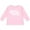 AD-Pink, variant on Nebraska Silhouette Mandala Boys or Girls Long Sleeve Toddler T-Shirt