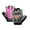 Pink, variant on comerut 1 Pair Sports Half Finger Gloves Shock-Absorbing Anti-Slip Breathable MTB Road Biking Gloves for Men Women