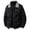 Black, variant on Men's Corduroy Jacket Lined Thickened Winter Workwear Coat Casual Loose Fit Warm Outwear For Daily Use