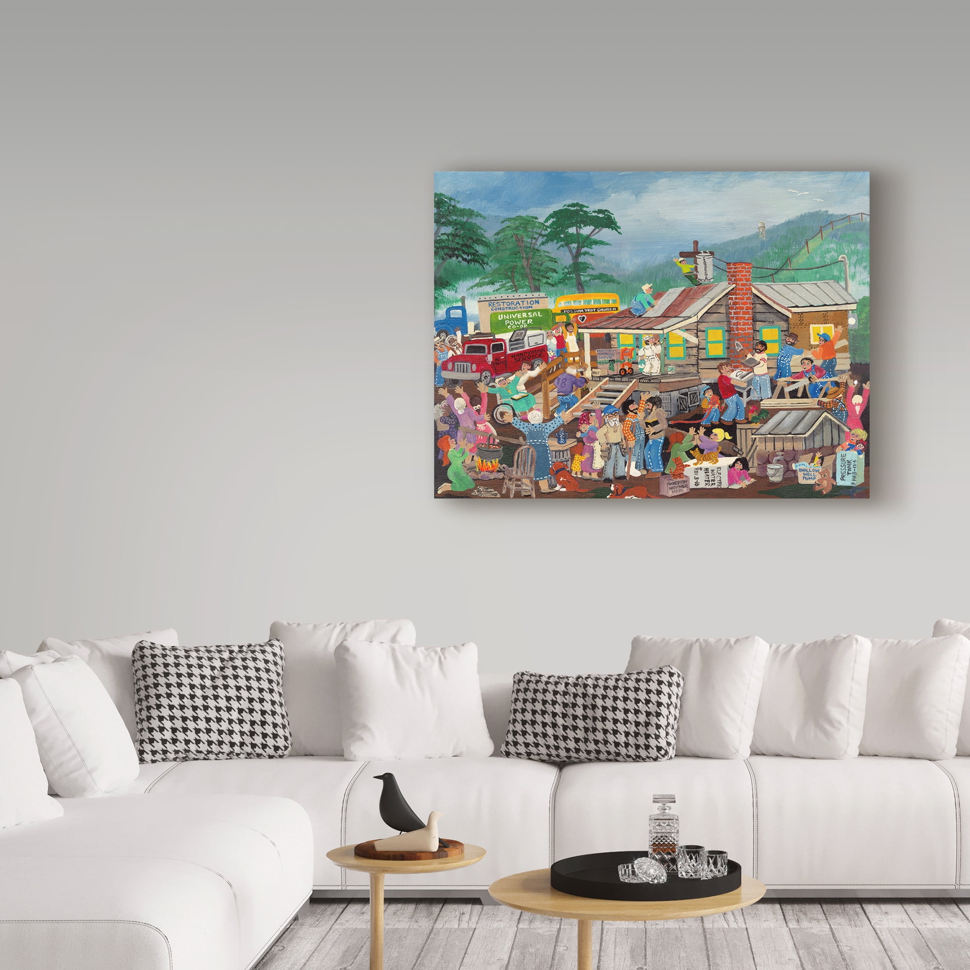 Trademark Fine Art 'Electrified' Canvas Art by Carol Salas