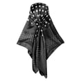 thumbnail image 6 of INSPIRE CHIC Women Polka Dots 35' Large Scarf Satin Silk Like Square Head Wrap Bandanas Neck Scarves, 6 of 6