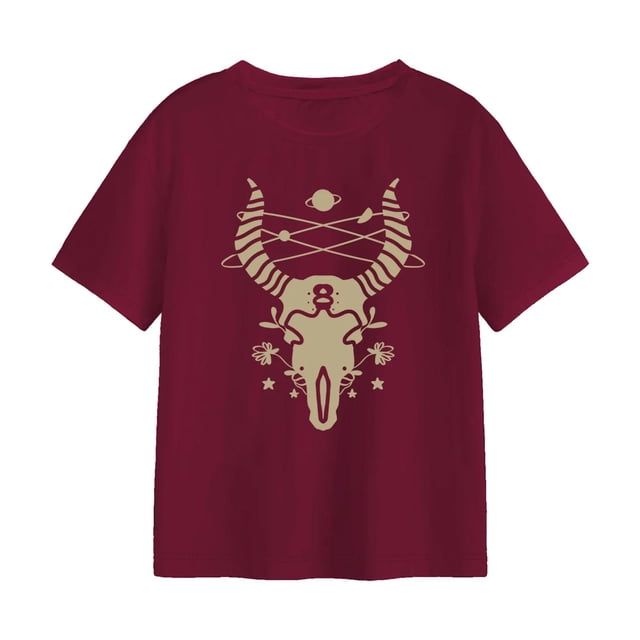 Camiseta De Mujer Con Cuello Redondo, Informal, Holgada, Para Ir De Compras, Deportes, Caminar, M, Rojo