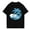 02-Black, variant on Mens T-Shirts Cool Lightweight Hawaiian Comfy Graphic Plus Size Casual Short Sleeve Cozy Crew Neck Summer Tops Gray Size M